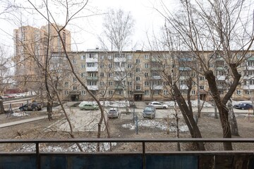 view from the balcony of the apartment building