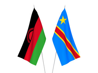 Democratic Republic of the Congo and Malawi flags