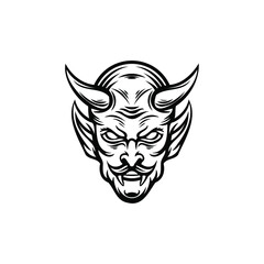 Demon Illustration Mascot design