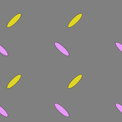 Vector seamless pattern. Background illustration, decorative design for fabric or paper. Ornament