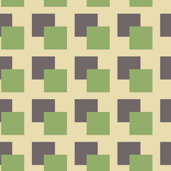 Geometric vector seamless pattern. Background illustration, decorative design for fabric or paper, camouflage, military. Ornament