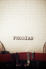 phobias concept view