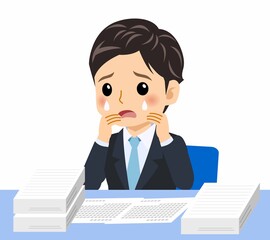 黒いスーツを着た男