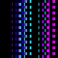 Bright seamless abstract pattern in retro style.