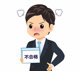 黒いスーツを着た男