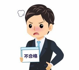 黒いスーツを着た男