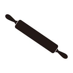 rolling pin icon vector illustration sign