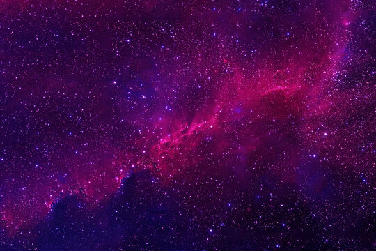 Beautiful space nebula. Purple. Elements of this image were furnished by NASA. © Artsiom P