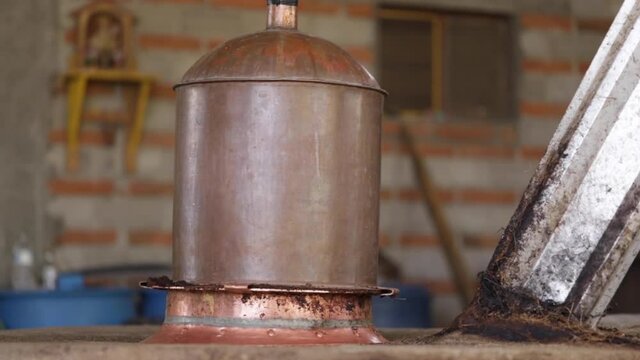 Alambique de cobre