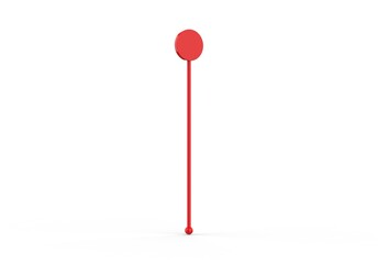 Stirrer stick mockup template for cocktail, tea, juice, coffee and alcohol, promotional stirrer...
