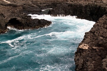 Cape Verde, Sal Island. Near the administrative town of Sal is an interesting and tourist-looking...