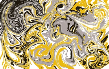  Abstract multicolored background with on-trend colors. Designing wrapping paper, wallpaper, and more. Mixing acrylic paints. Modern liquid art. Ink stain pattern.