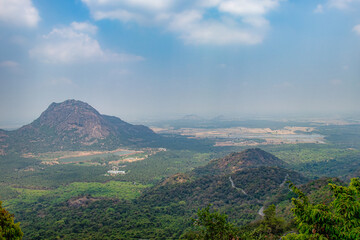 view of the mountains Kodaikanal