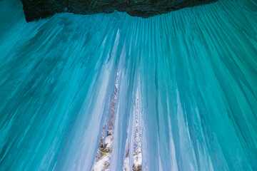 icicles in Iskjørkja