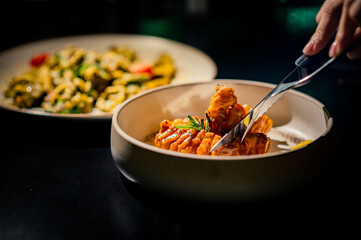  pork belly with red Sauce