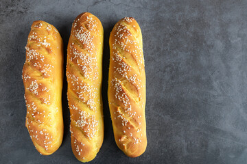 Homemade tumeric and Curry Viennoise Bread