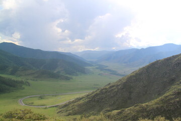 Obraz premium trip to the Altai mountains