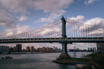 city bridge city usa New York beautiful 