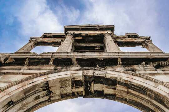 Adriano Emperor Arch, Athens Greece