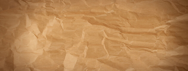 Obraz premium Kraft Paper Texture. Natural Brown Vintage Paper Background