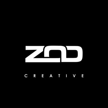 ZOD Letter Initial Logo Design Template Vector Illustration