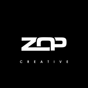 ZOP Letter Initial Logo Design Template Vector Illustration