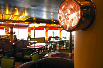 Casual self-service Buffet restaurant with panoramic ocean view in Italian Trattoria Enoteca...