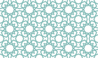 Geometric Islamic Seamless Pattern