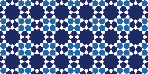 Geometric Islamic Seamless Pattern