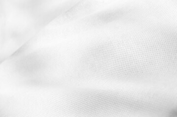 Natural White Cotton Fabric Texture Background Surface