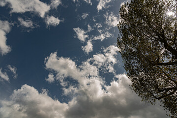 Spectacular clouds in the sky