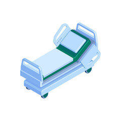 Isometric Hospital Bed