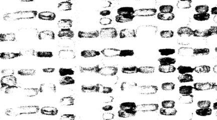 Rough black and white texture vector. Distressed overlay texture. Grunge background. Abstract textured effect. Vector Illustration. Black isolated on white background. EPS10