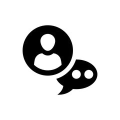 Leave a comment icon