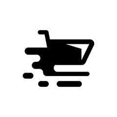 Fast shopping icon