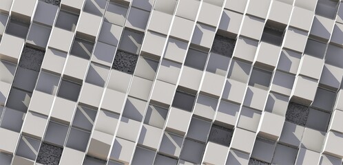 3d rendering of tiles background texture