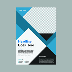 Business Flyer leaflet corporate layout design