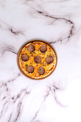 mixed pizza varieties