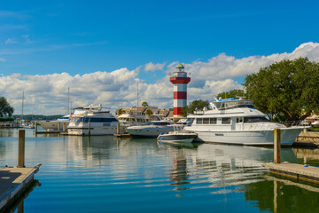 Harbour Town, Sea Pines Plantation, Hilton Head Island, South Carolina, USA