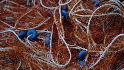 fishing net as a background