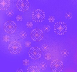abstract background purple  flowers 
