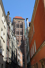 Kaletnicza Street - Gdansk, Poland