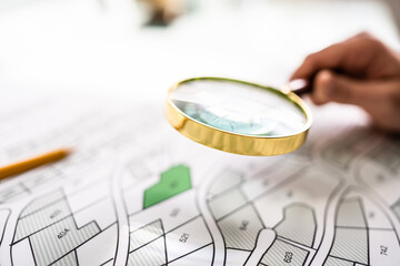 Cadastre Land Map Plot