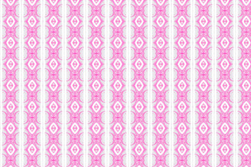 Abstract vertical background with Pink and White striped seamless pattern.