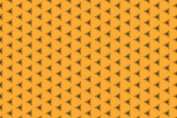 the pattern of triangles. the texture of an orange. 