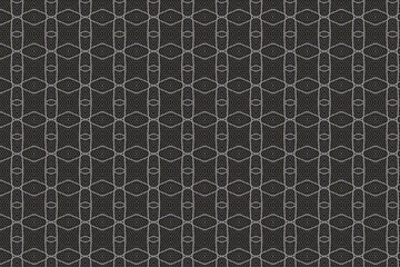 Fototapeta na wymiar black and white seamless background.Seamless pattern with Simple black and white background.