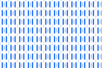 Blue and white pattern with lines.