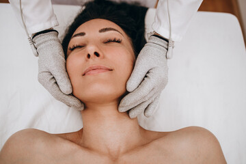 Micro sensory electrical BIO EMS micro-current treatment for face and body electrode stimulation...