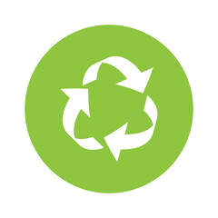 recycle recycling sign icon vector