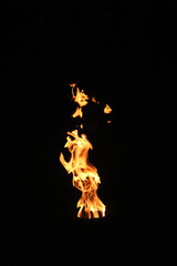 fire and flames